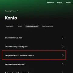 Jak usunąć konto na Spotify - skuteczny poradnik krok po kroku
