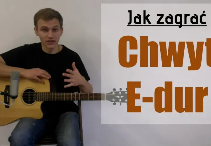 Naucz się grać akord E-dur na gitarze: Technika krok po kroku