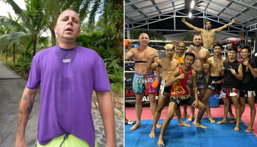 Borixon federacja muay thai pierwszy zawodnik znany raper