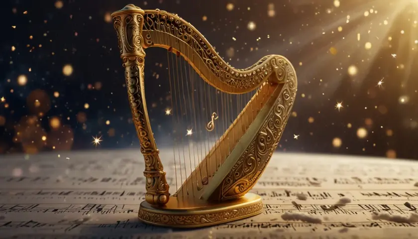 Anielski instrument z tysiącem strun: Odkryj harfę! Ile ma strun?