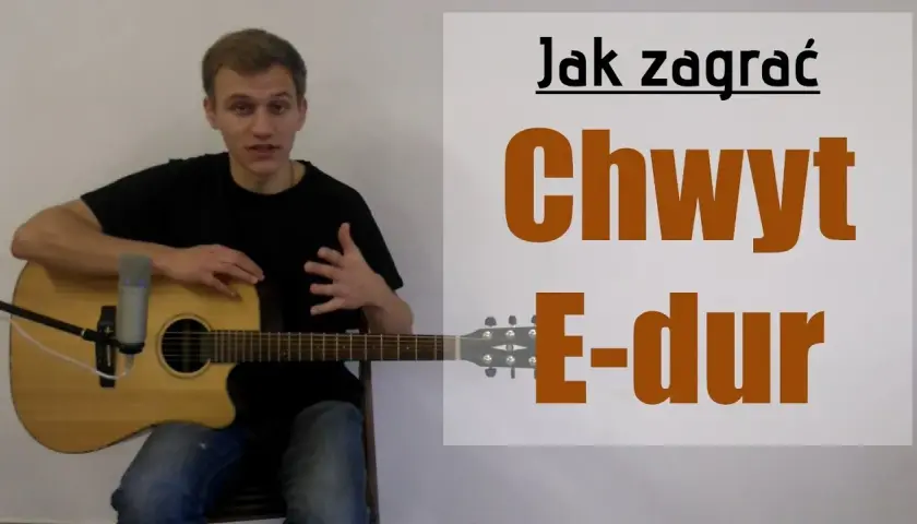 Naucz się grać akord E-dur na gitarze: Technika krok po kroku