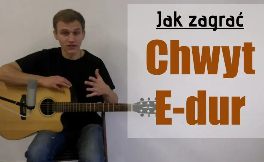 Naucz się grać akord E-dur na gitarze: Technika krok po kroku