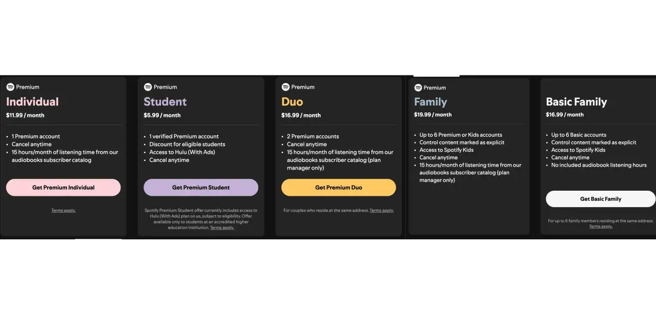 Spotify Premium: plany Individual, Student, Duo i Family. Szukasz Spotify za darmo? Sprawdź dostępne opcje.