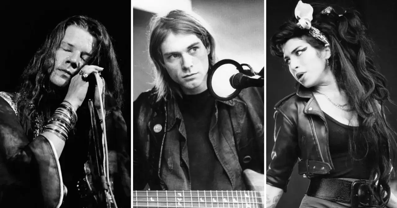 Janis Joplin, Kurt Cobain i Amy Winehouse – ikony muzyki, które na zawsze zapisały się w historii jako członkowie tragicznego klubu 27.